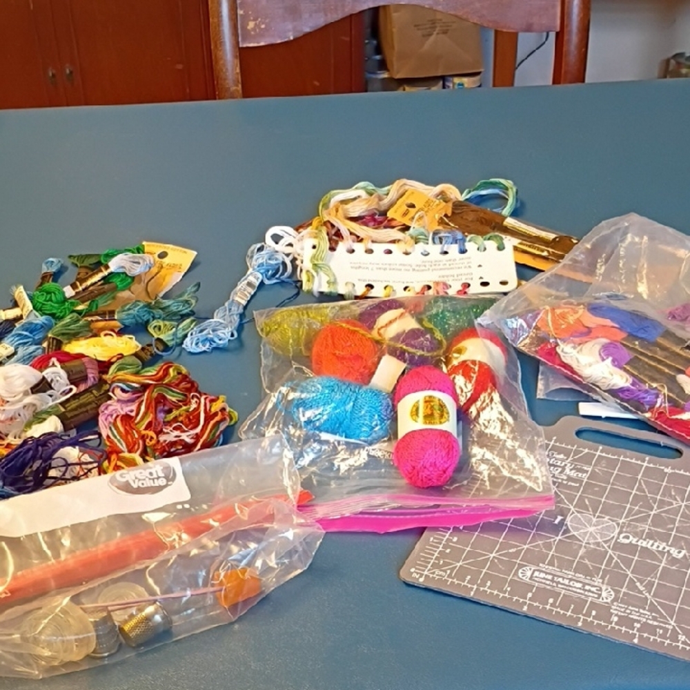 Slimsation By Multiples Colorful Embroidery Thread Set